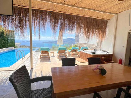  gece  -  Kasım
  | Kalkan Üzümlü Özel Havuzlu Villa (4 Kişilik, Patara ve Gün Batımı Manzaralı, Muhafazakar)